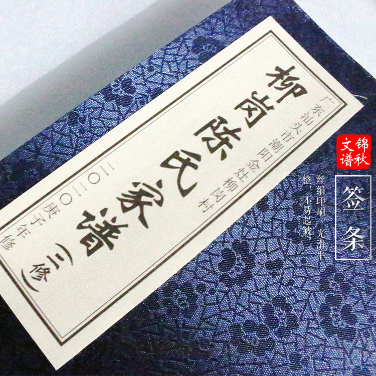 廣東汕頭柳崗陳氏家譜