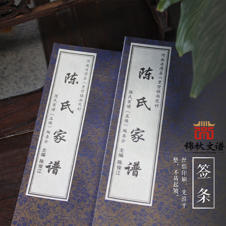 河南省滑縣八里營(yíng)鎮(zhèn)南苑村陳氏家譜（主編：陳俊江）